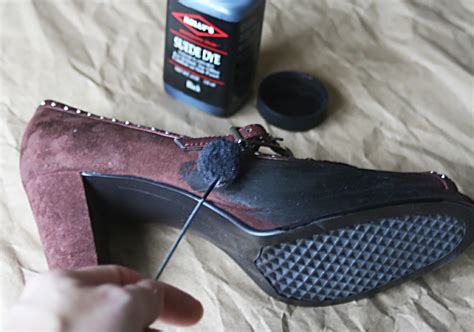 how to dye faux suede